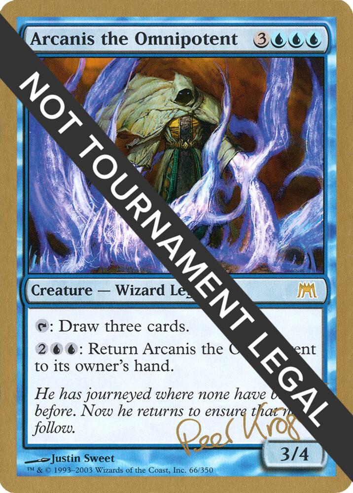 Arcanis the Omnipotent 2003 Peer Kroger ONS  (World Championship Decks)  | Good Games Adelaide SA