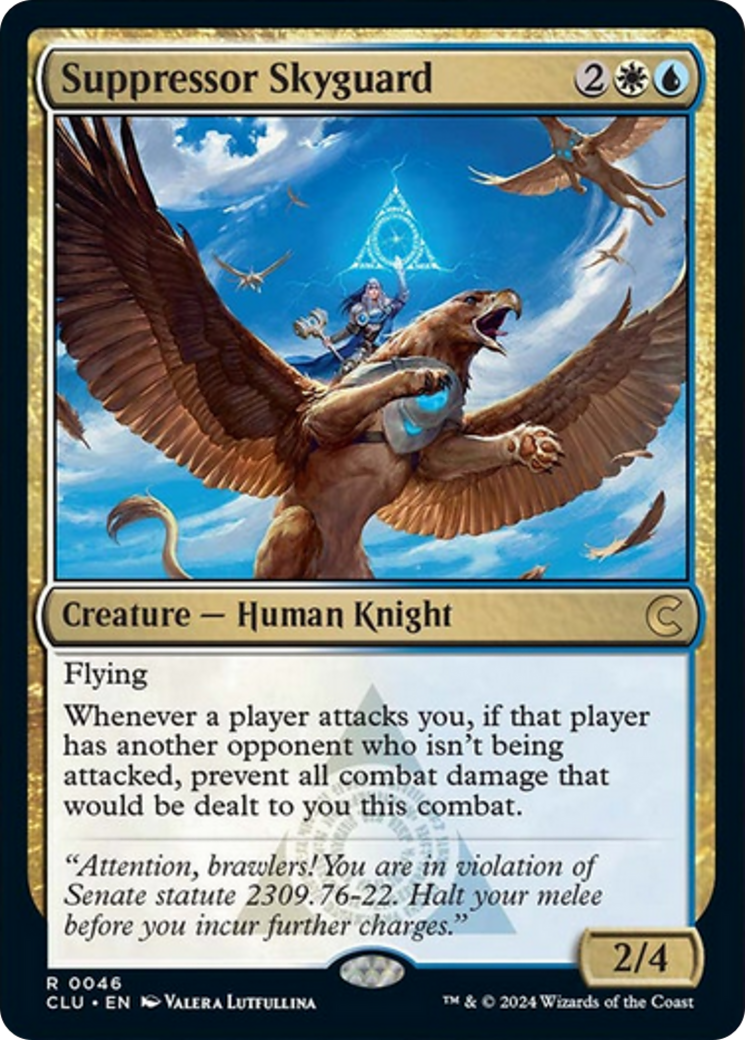 Suppressor Skyguard [Ravnica: Clue Edition] | Good Games Adelaide SA