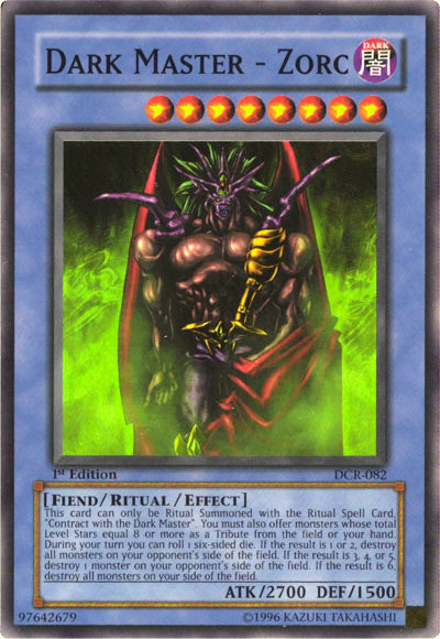 Dark Master - Zorc [DCR-082] Super Rare | Good Games Adelaide SA
