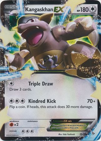 Kangaskhan EX (78/106) (Jumbo Card) [XY: Flashfire] | Good Games Adelaide SA