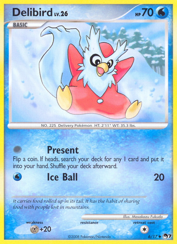 Delibird (6/17) [POP Series 7] | Good Games Adelaide SA