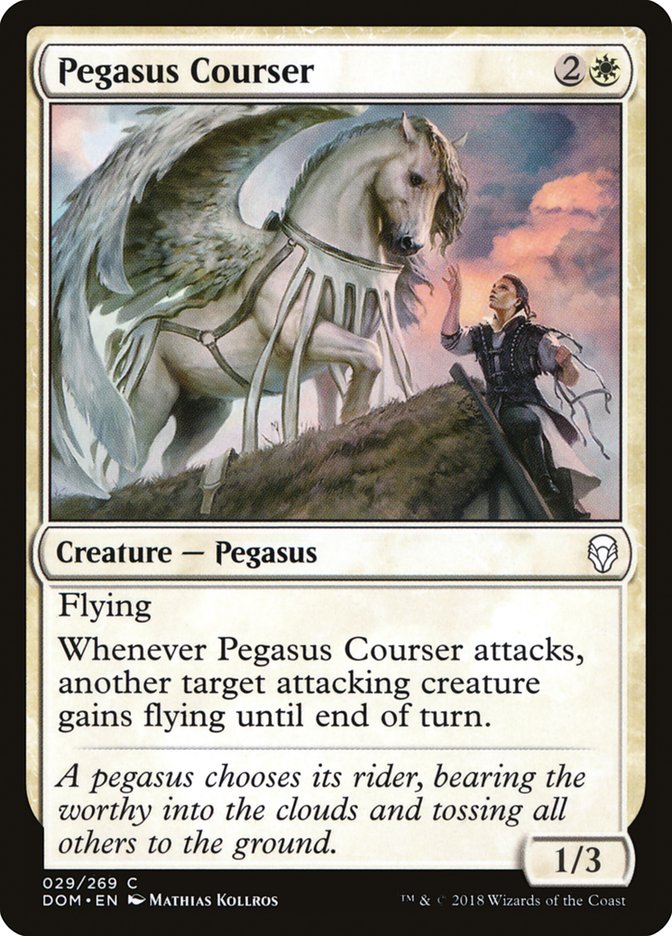 Pegasus Courser [Dominaria] | Good Games Adelaide SA