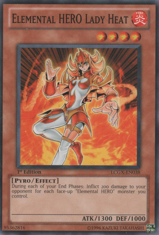 Elemental HERO Lady Heat [LCGX-EN038] Common | Good Games Adelaide SA