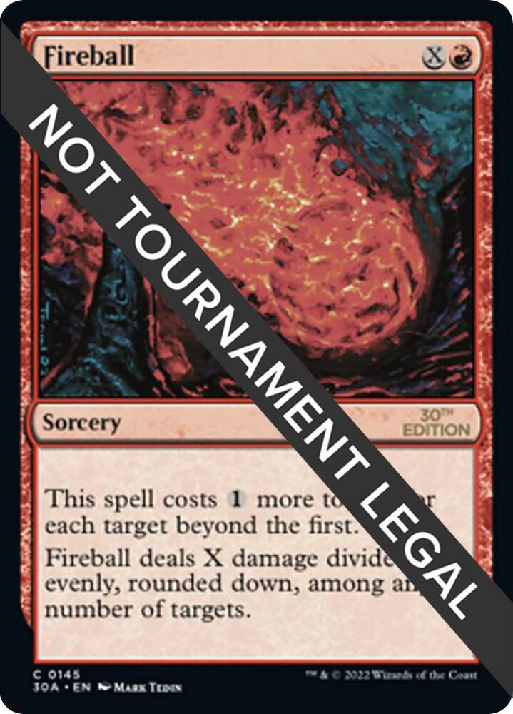 Fireball 145/594 (30th Anniversary Edition)  | Good Games Adelaide SA