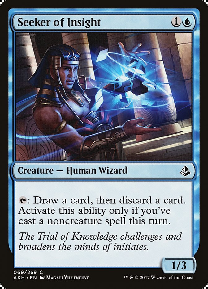 Seeker of Insight 69 (Amonkhet)  - Foil | Good Games Adelaide SA