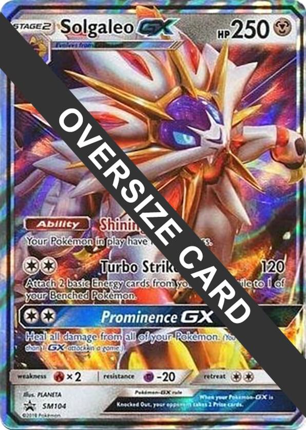 Solgaleo GX SM104 SM104 (Jumbo Cards)  - Holofoil | Good Games Adelaide SA