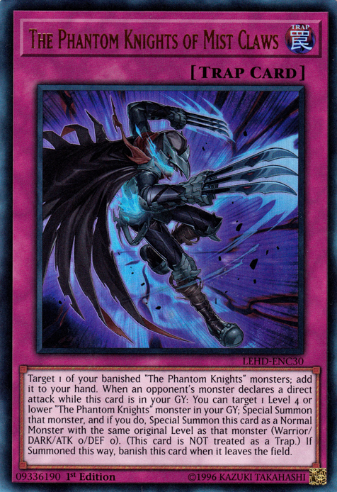 The Phantom Knights of Mist Claws [LEHD-ENC30] Ultra Rare | Good Games Adelaide SA