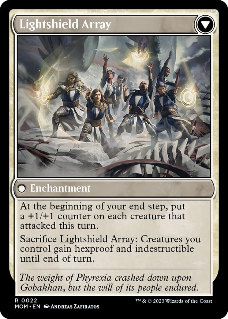 Invasion of Gobakhan // Lightshield Array [March of the Machine] | Good Games Adelaide SA