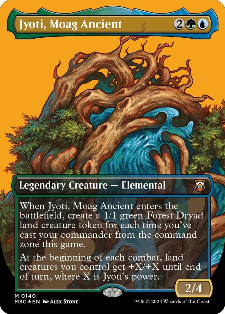 Jyoti, Moag Ancient 140/411 (Commander: Modern Horizons 3)  - Borderless Ripple Foil | Good Games Adelaide SA