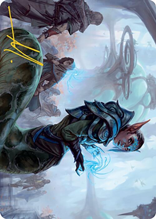 Lonis Cryptozoologist Art Card Gold Stamped Signature 57 (Art Series: Modern Horizons 2)  | Good Games Adelaide SA
