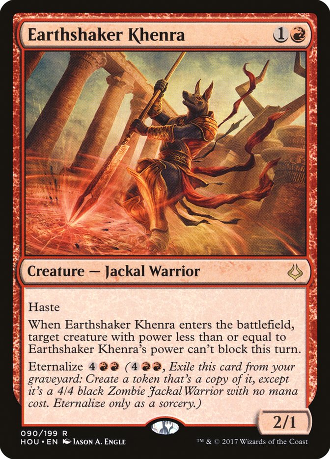 Earthshaker Khenra 90 (Hour of Devastation)  | Good Games Adelaide SA