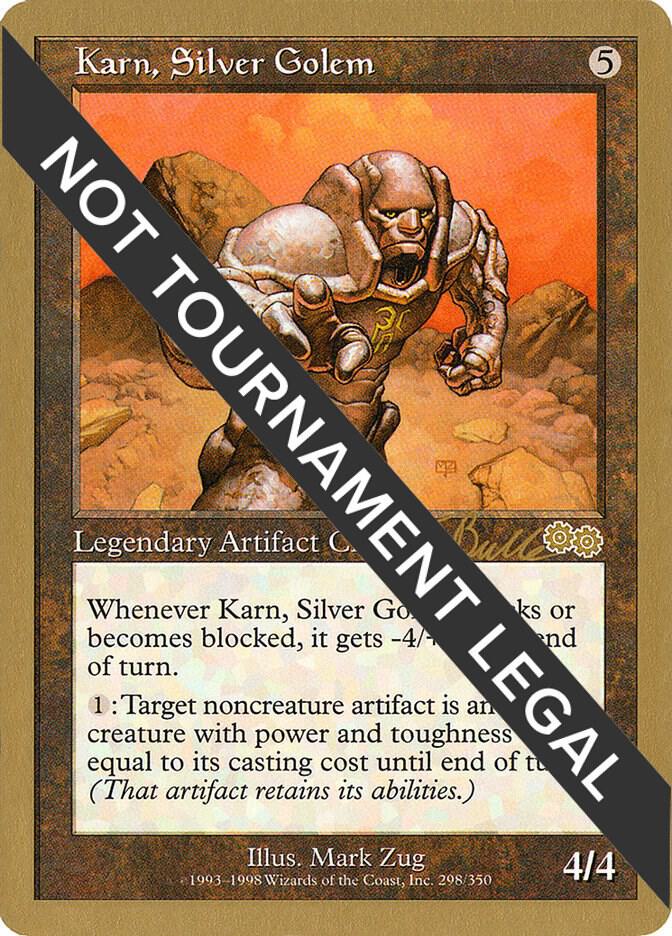 Karn Silver Golem 1999 Kai Budde USG  (World Championship Decks)  | Good Games Adelaide SA