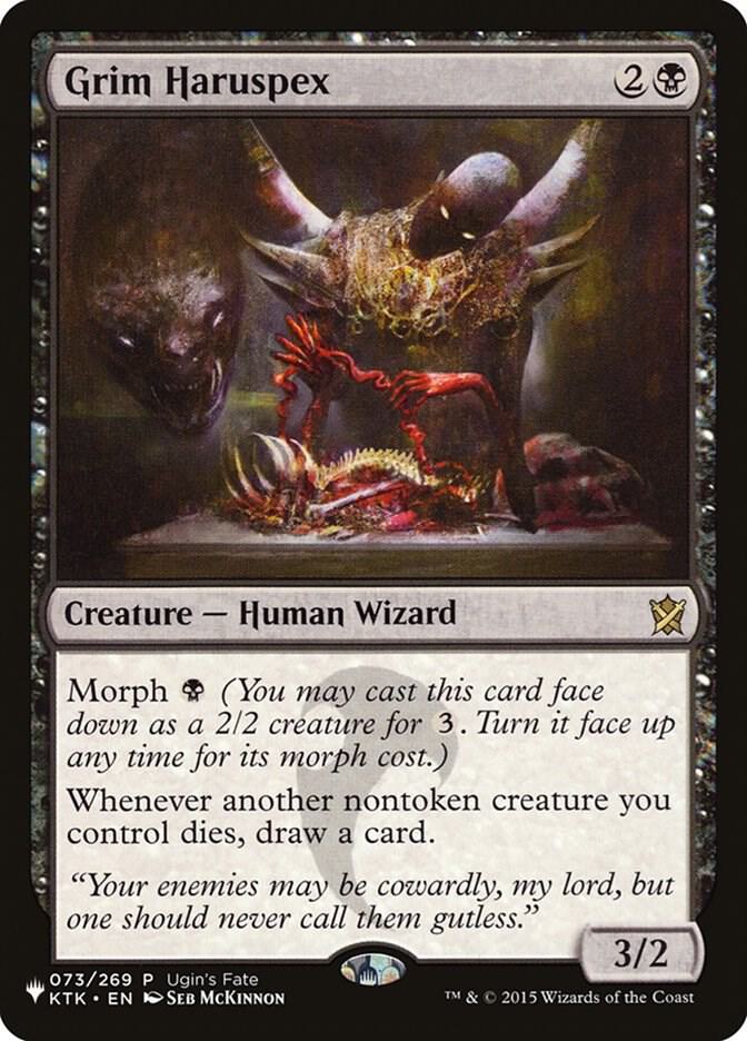 Grim Haruspex 073/269 (The List Reprints)  | Good Games Adelaide SA