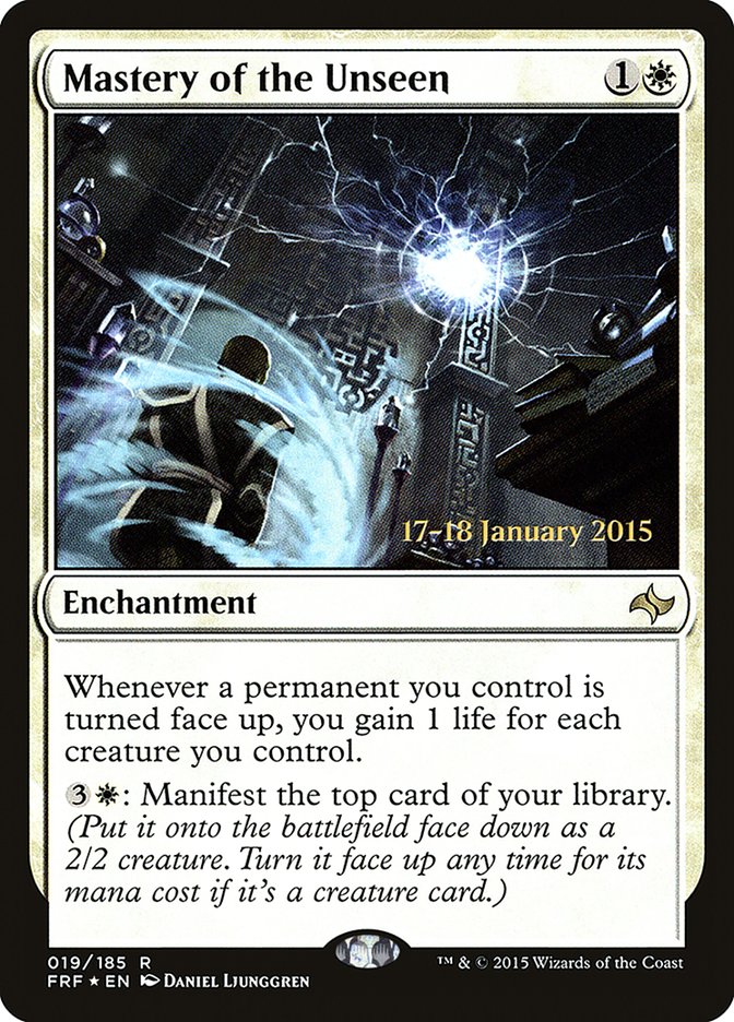 Mastery of the Unseen  [Fate Reforged Prerelease Promos] | Good Games Adelaide SA