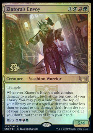 Ziatora's Envoy [Streets of New Capenna Prerelease Promos] | Good Games Adelaide SA