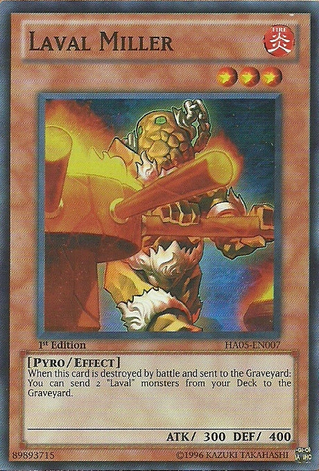 Laval Miller [HA05-EN007] Super Rare | Good Games Adelaide SA
