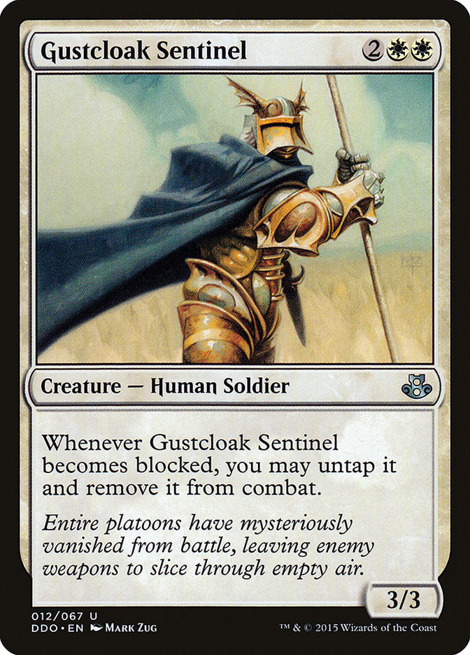 Gustcloak Sentinel [Duel Decks: Elspeth vs. Kiora] | Good Games Adelaide SA