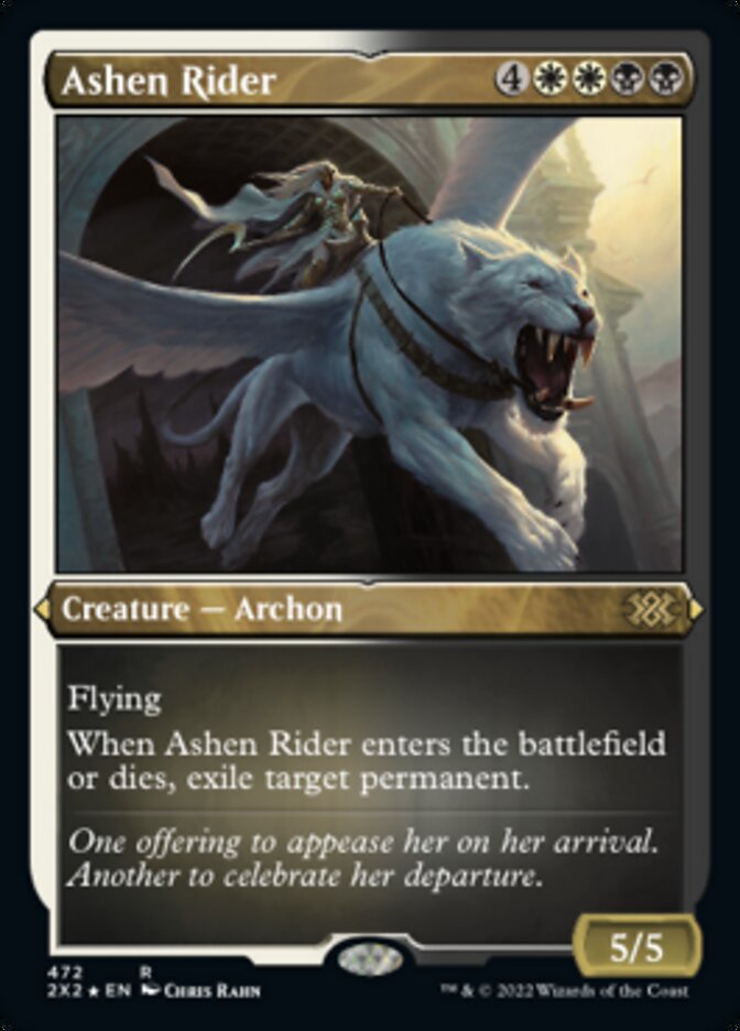 Ashen Rider (Foil Etched) [Double Masters 2022] | Good Games Adelaide SA