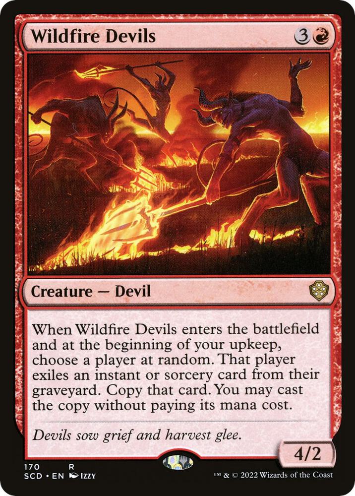Wildfire Devils 170 (Starter Commander Decks)  | Good Games Adelaide SA