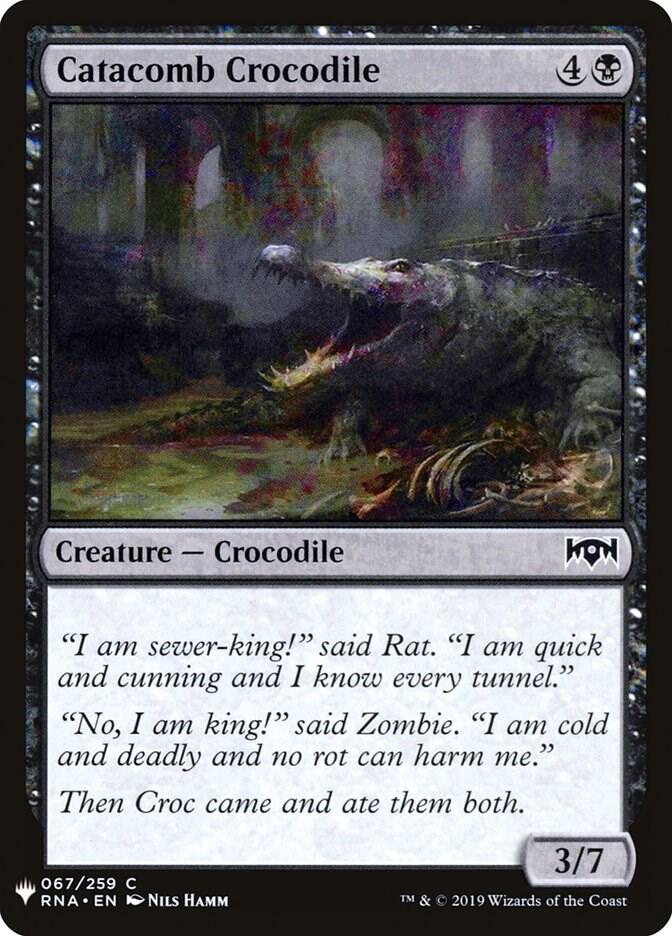 Catacomb Crocodile 67 (The List Reprints)  | Good Games Adelaide SA