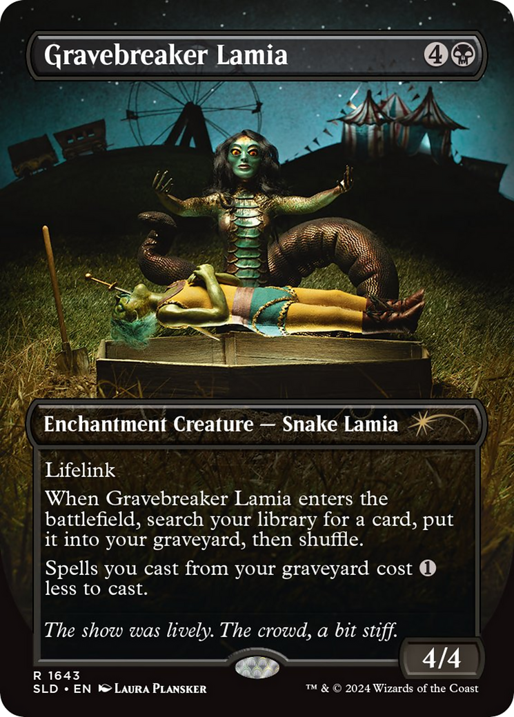 Gravebreaker Lamia (Rainbow Foil) [Secret Lair Drop Series] | Good Games Adelaide SA