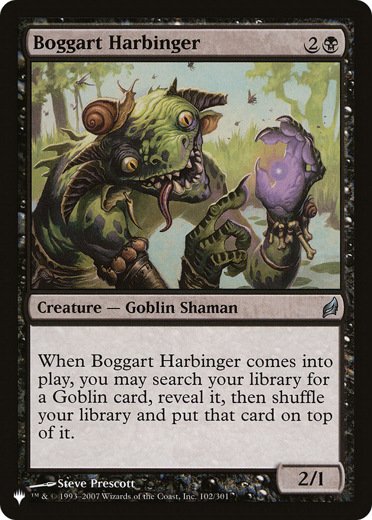 Boggart Harbinger [The List Reprints] | Good Games Adelaide SA