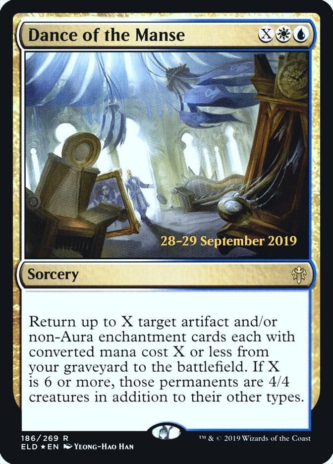 Dance of the Manse 186 (Prerelease Cards)  - Foil | Good Games Adelaide SA