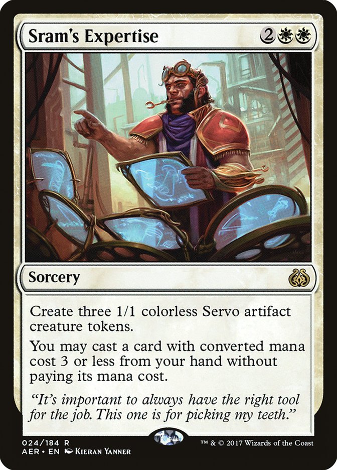 Sram's Expertise 24 (Aether Revolt)  | Good Games Adelaide SA