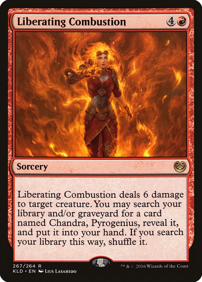 Liberating Combustion 267 (Kaladesh)  | Good Games Adelaide SA