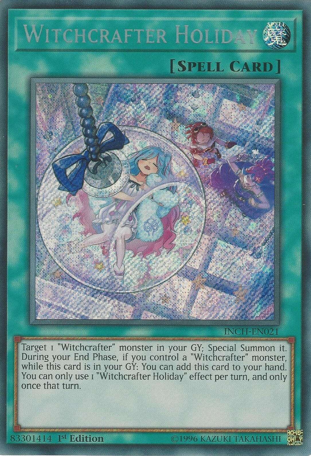 Witchcrafter Holiday [INCH-EN021] Secret Rare | Good Games Adelaide SA