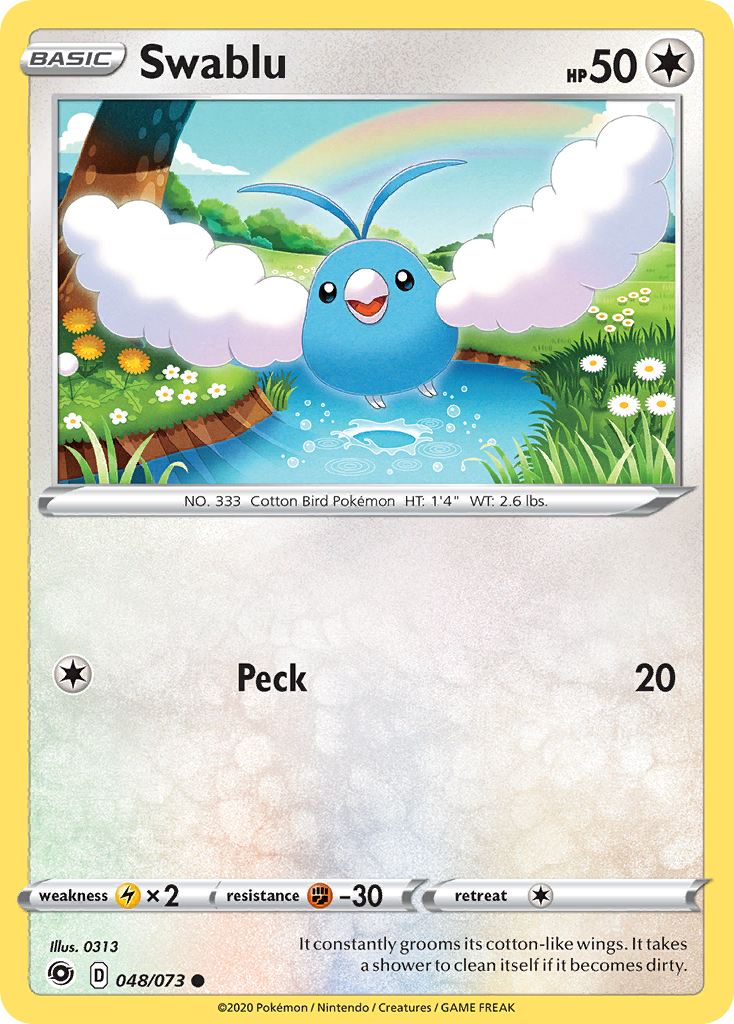 Swablu (048/073) [Sword & Shield: Champion's Path] | Good Games Adelaide SA