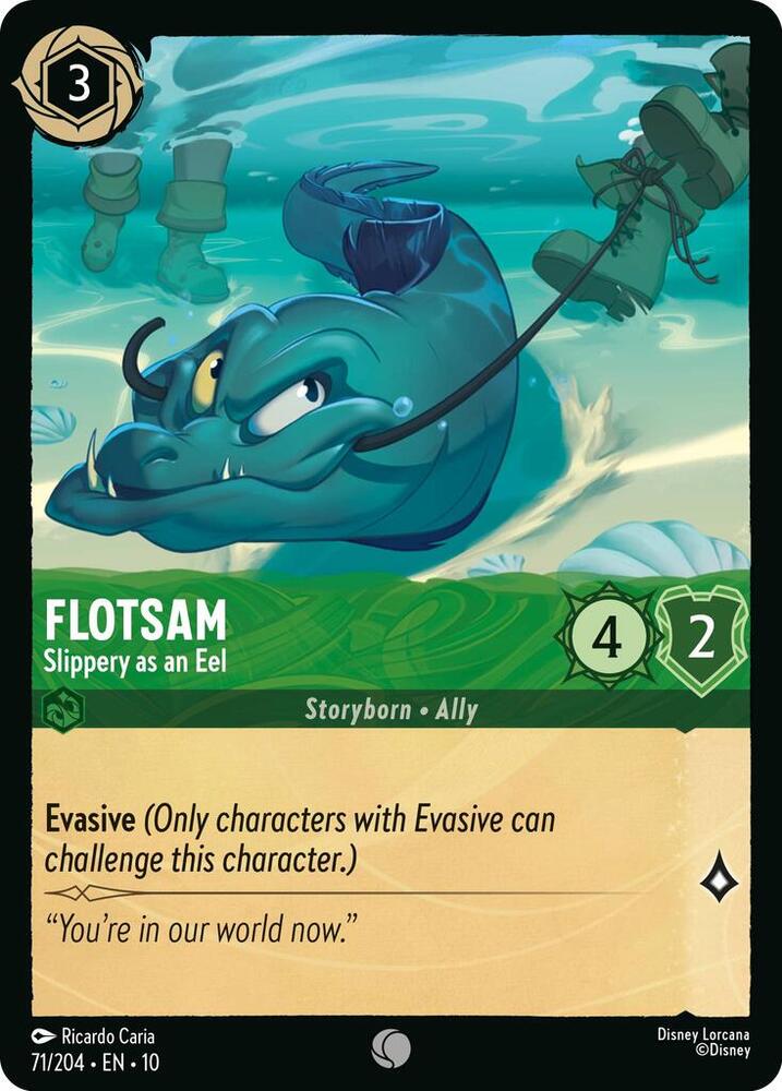 Flotsam Slippery as an Eel 71/204 (Whispers in the Well)  - Cold Foil | Good Games Adelaide SA