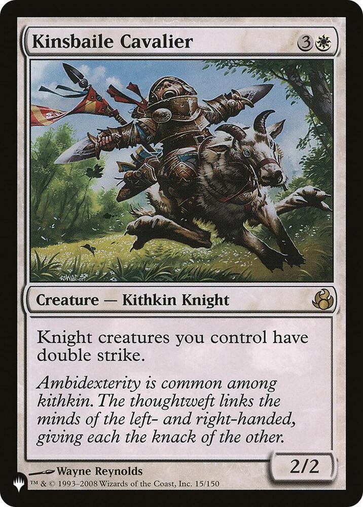 Kinsbaile Cavalier 015/150 (The List Reprints)  | Good Games Adelaide SA