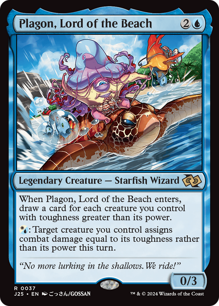 Plagon, Lord of the Beach (Anime) [Foundations Jumpstart] | Good Games Adelaide SA