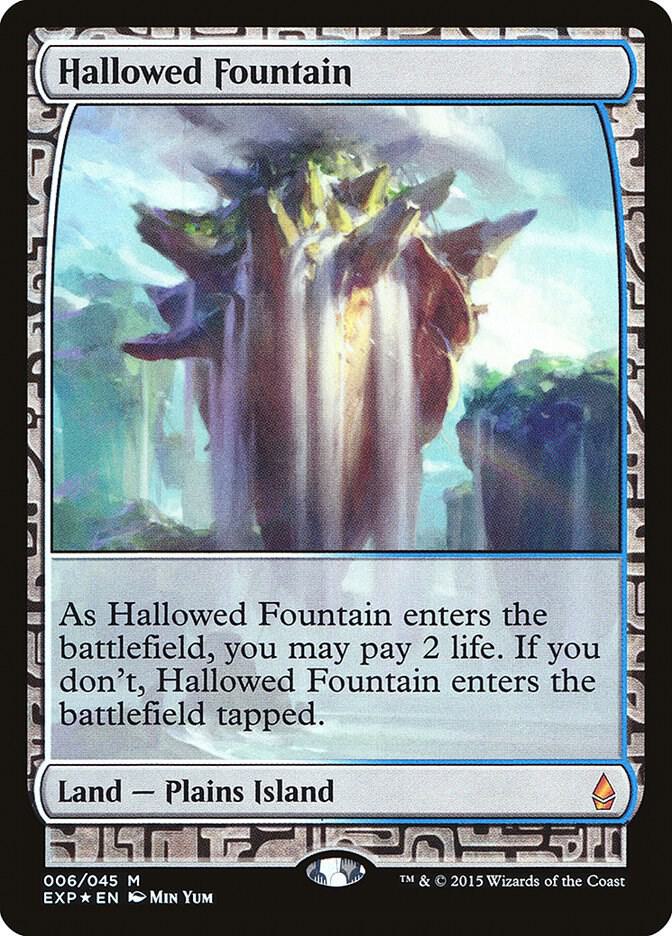 Hallowed Fountain 6 (Zendikar Expeditions)  - Foil | Good Games Adelaide SA