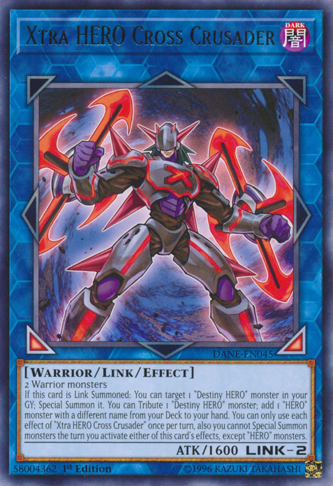 Xtra HERO Cross Crusader [DANE-EN045] Rare | Good Games Adelaide SA