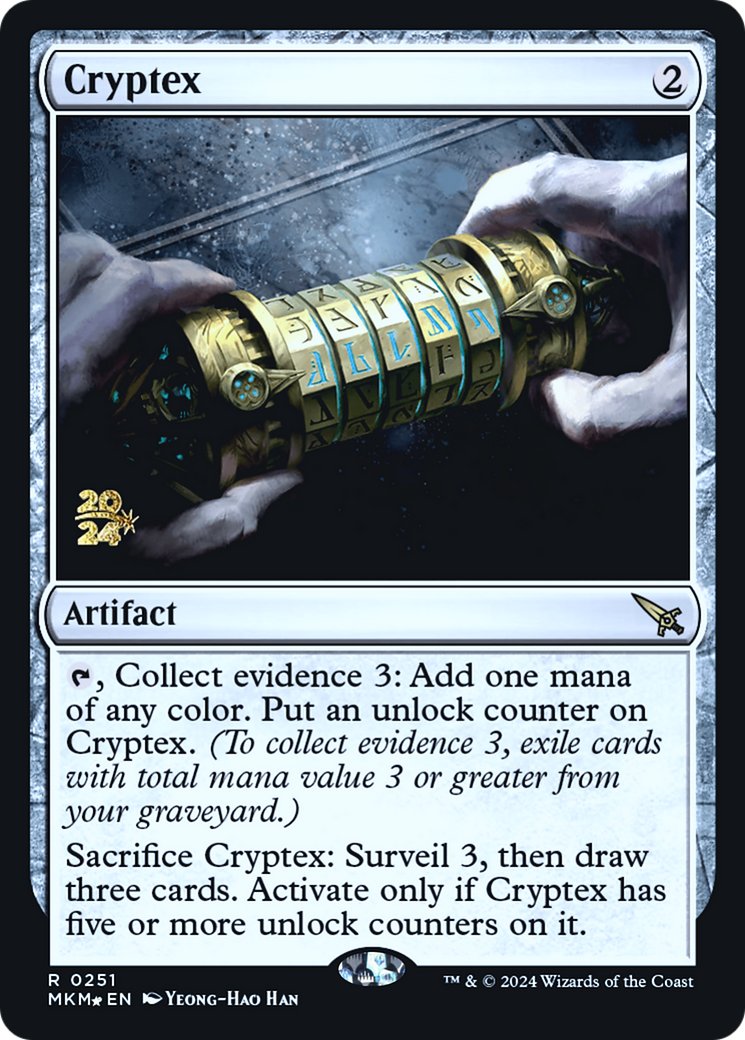 Cryptex [Murders at Karlov Manor Prerelease Promos] | Good Games Adelaide SA