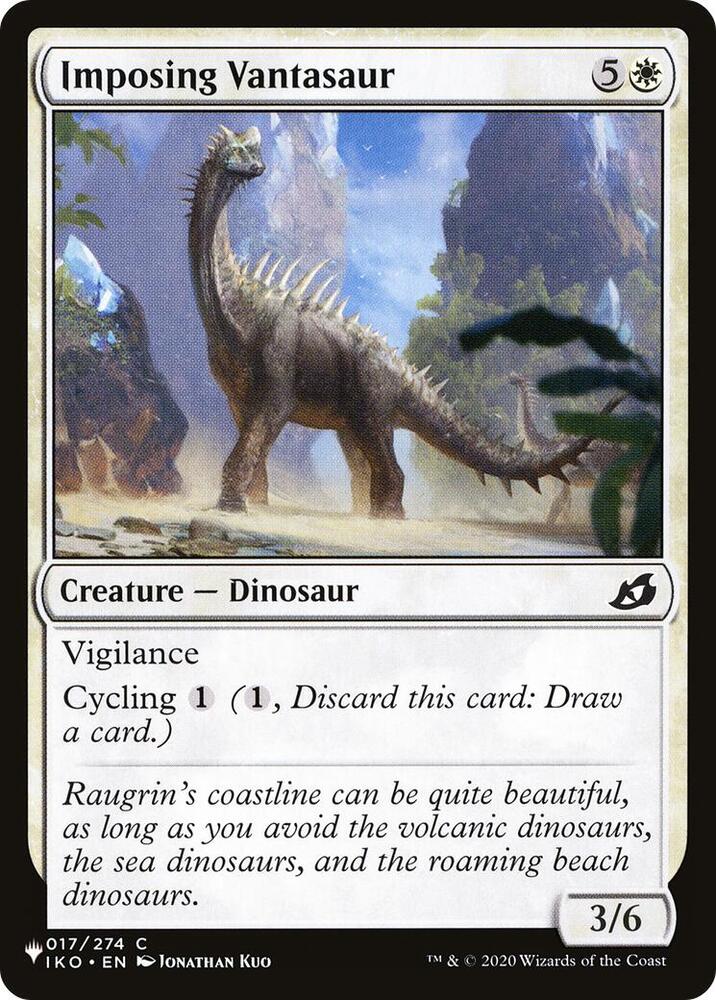 Imposing Vantasaur 017/274 (The List Reprints)  | Good Games Adelaide SA