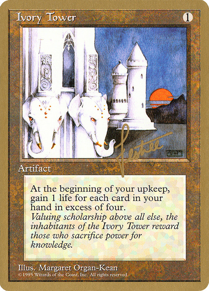 Ivory Tower (Bertrand Lestree) [Pro Tour Collector Set] | Good Games Adelaide SA
