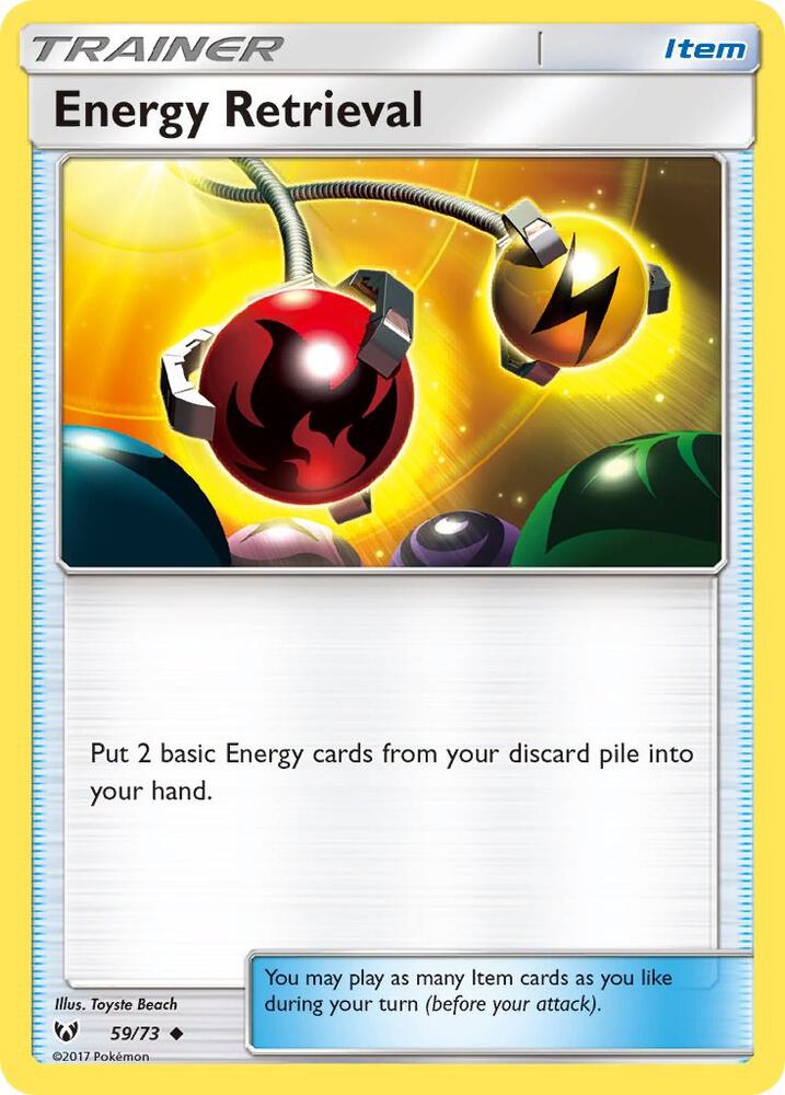 Energy Retrieval 59/73 (Shining Legends)  | Good Games Adelaide SA
