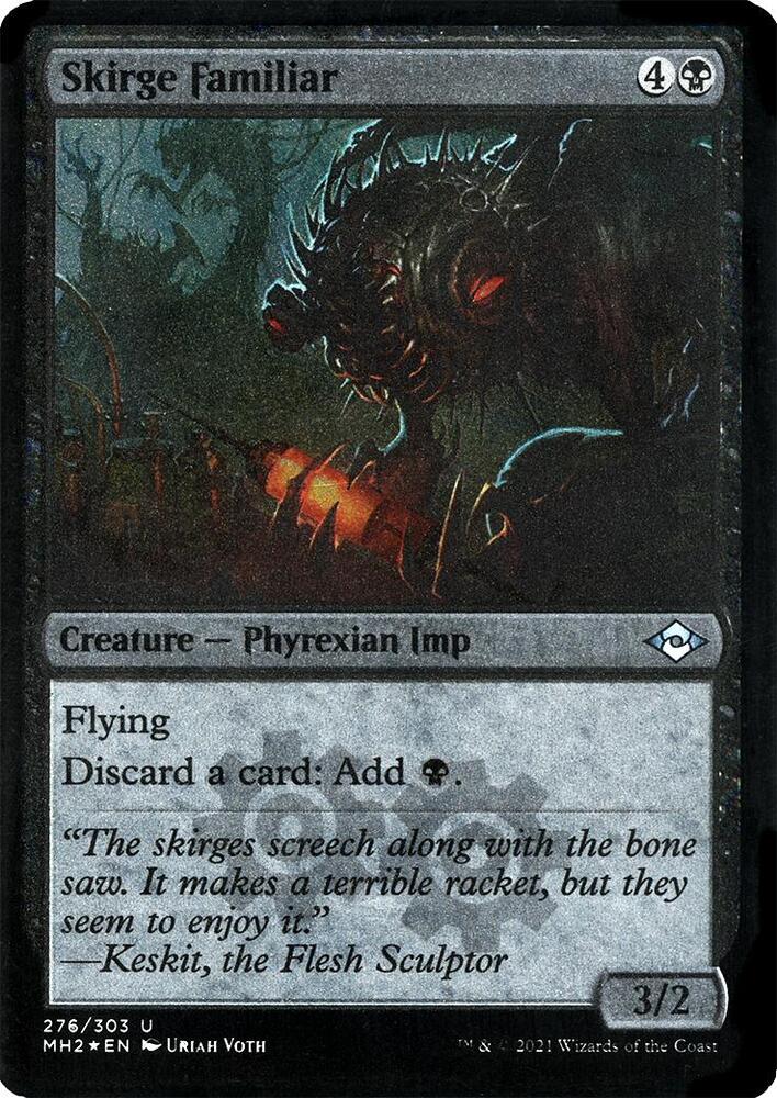 Skirge Familiar Foil Etched 276 (Modern Horizons 2)  - Foil | Good Games Adelaide SA