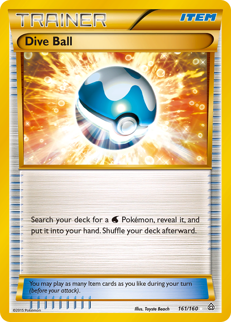 Dive Ball (161/160) [XY: Primal Clash] | Good Games Adelaide SA