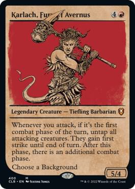 Karlach Fury of Avernus Showcase 400 (Commander Legends: Battle for Baldur's Gate)  - Foil | Good Games Adelaide SA