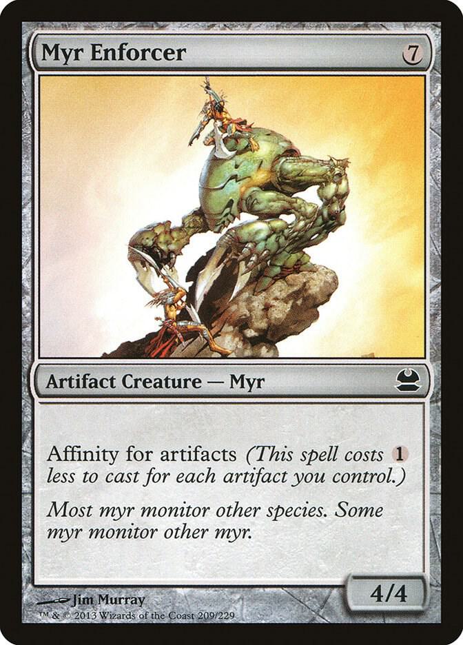Myr Enforcer 209 (Modern Masters)  | Good Games Adelaide SA