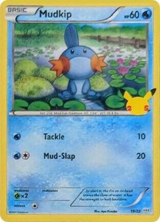 Mudkip 019/025 (McDonald's 25th Anniversary Promos)  | Good Games Adelaide SA