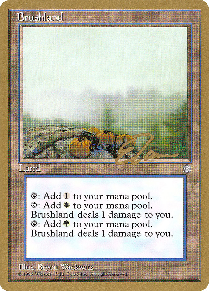 Brushland (Eric Tam) [Pro Tour Collector Set] | Good Games Adelaide SA