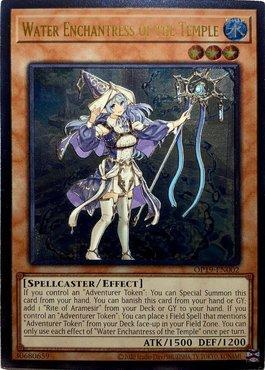 Water Enchantress of the Temple [OP19-EN002] Ultimate Rare | Good Games Adelaide SA