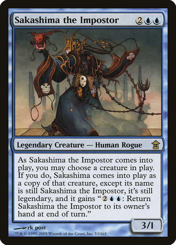 Sakashima the Impostor [Saviors of Kamigawa] | Good Games Adelaide SA
