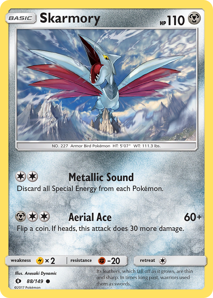 Skarmory (88/149) [Sun & Moon: Base Set] | Good Games Adelaide SA