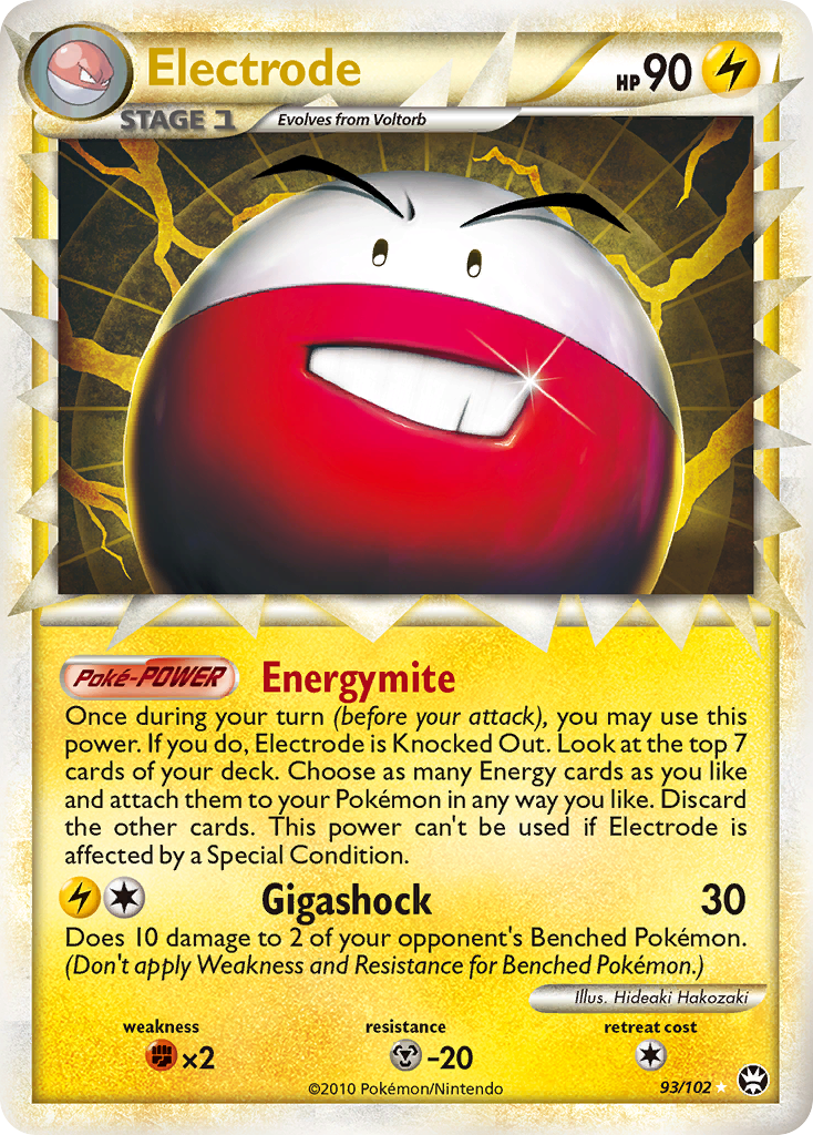 Electrode (93/102) [HeartGold & SoulSilver: Triumphant] | Good Games Adelaide SA